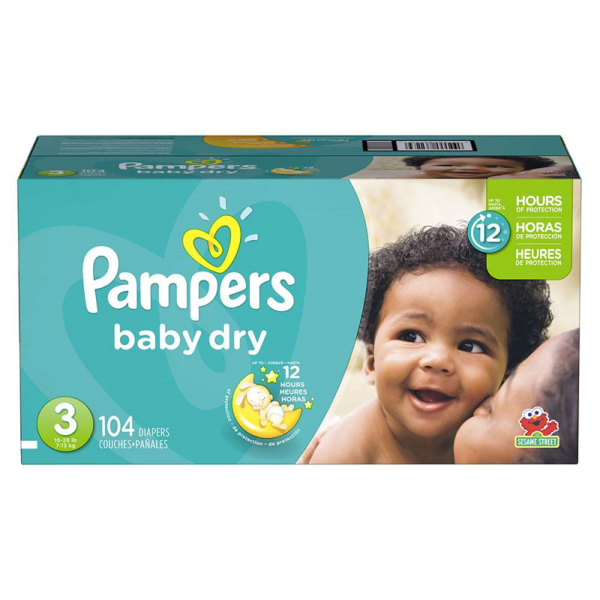 Pampers Baby Dry Unisex Talla 4 – Super Carnes - Ahora con Delivery
