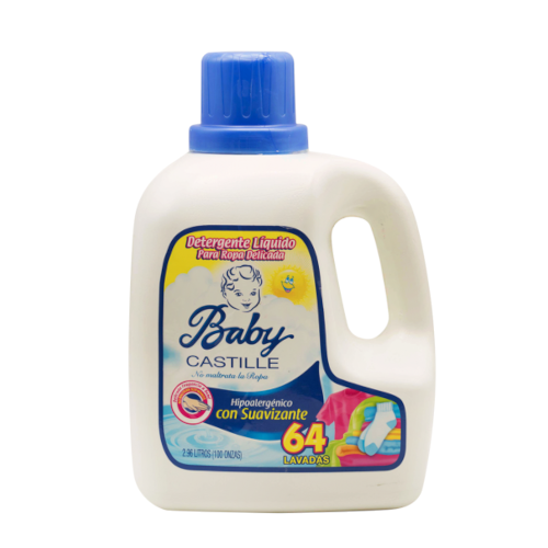 Detergente Liquido Baby Castille 2.96 Lt. - Ahora con Delivery
