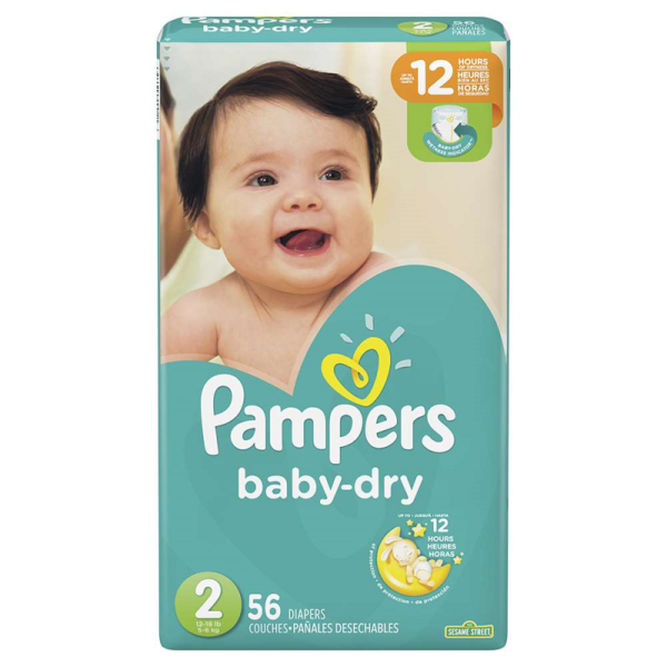 Pampers Baby Dry Talla 4 - 28 Pañales – Super Carnes - Ahora con