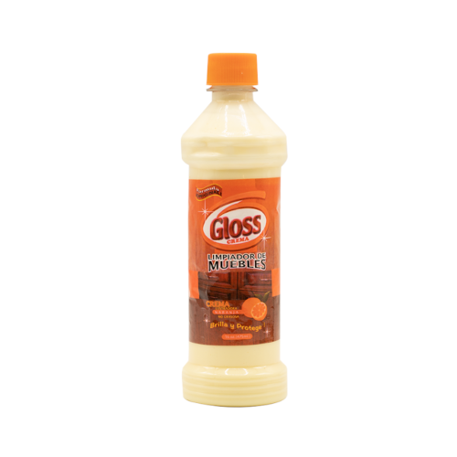 Limpiador de Muebles en Crema de Naranja Gloss 475 ml. – Super Carnes -  Ahora con Delivery