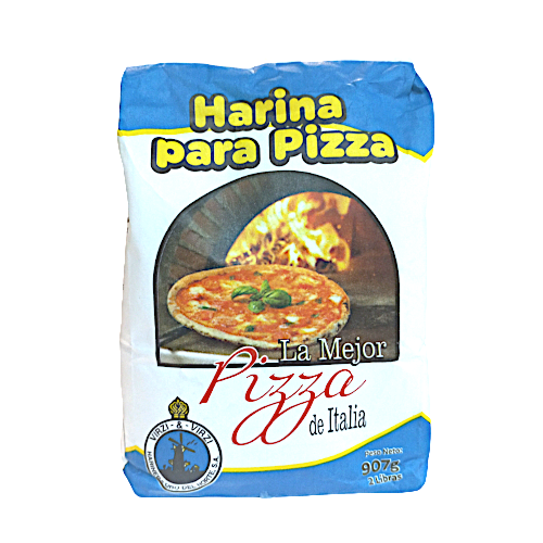  Nuterra - Harina Fuerza Para Pizza 00 Formato 2,2 Lb, Alto  Contenido de Proteínas 13%, Sin Aditivos para Panadero, Sin Conservantes