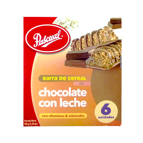 barritas cereal choco-leche 150g, pk-6 - El Jamón