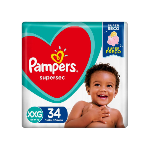Pampers Baby Dry Talla 4 - 28 Pañales – Super Carnes - Ahora con Delivery