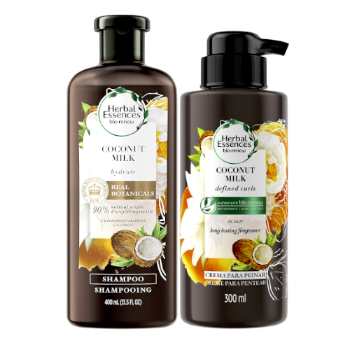 Shampoo  Crema para Peinar Coconut Milk Herbal Essences Promoción  Super  Carnes  Ahora con Delivery