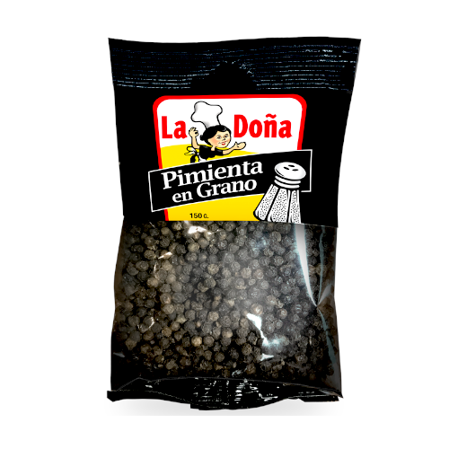 Pimienta Negra en Grano Alim. del Plata bolsa x 1 kg – Dgm
