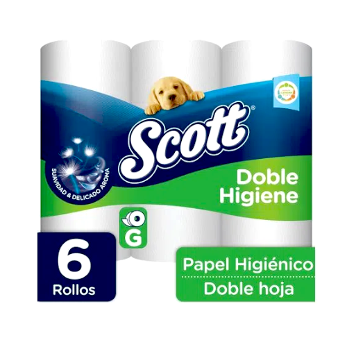 Papel higiénico Scottex 6 rollos - Producto Circular